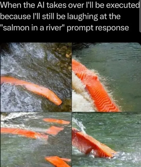 Salmon in a River Prompt