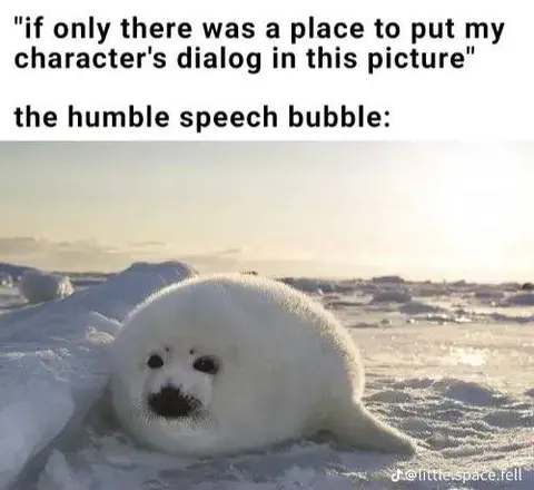 The Humble Speech Bubble Seal