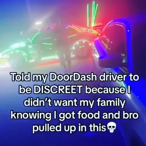 DoorDash Driver Wasn’t Discreet