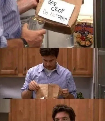 Bad Crop Do Not Open