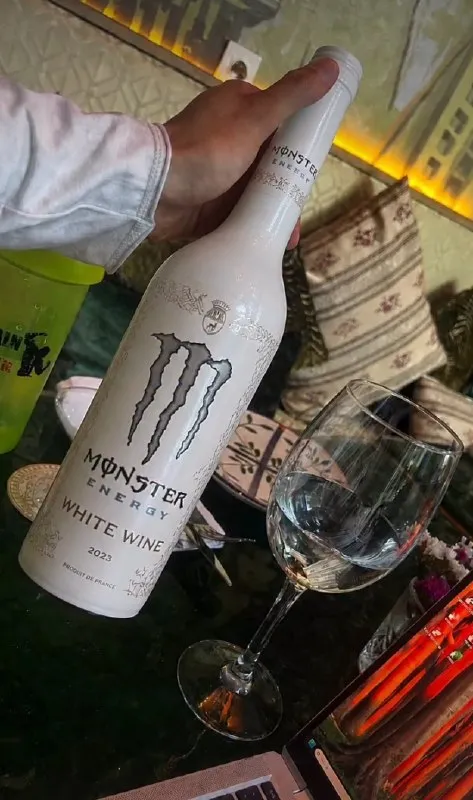 Monster Energy White Wine