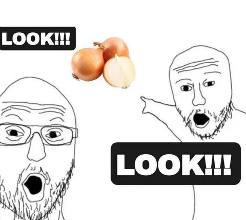 Look!!! Onion Reaction