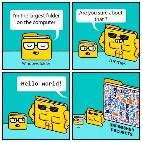 The Largest Folder on the Computer