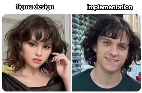 Figma Design vs Implementation