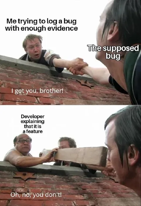 Developer Calls Bug a Feature