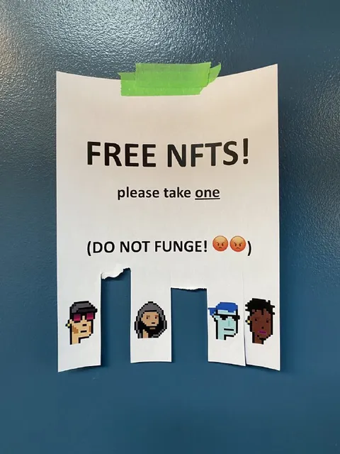 Free NFTs Please Take One