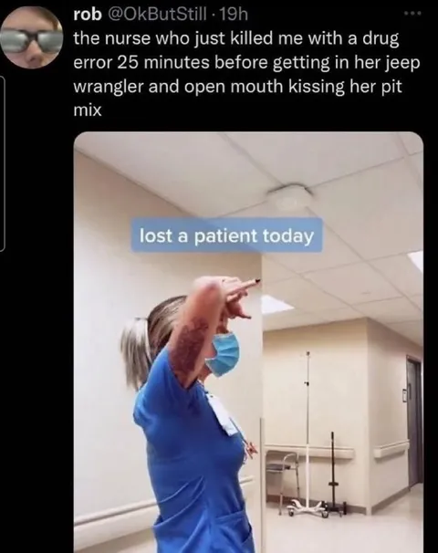 Nurse Lost a Patient Today