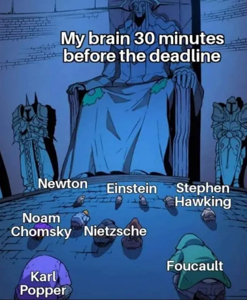 Brain Before the Deadline