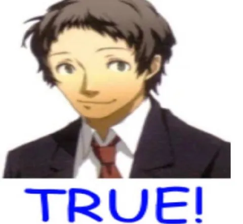 Anime Man Says TRUE