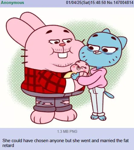 She Married the Fat Retard