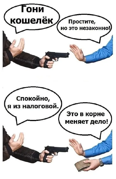 Гони кошелёк из налоговой