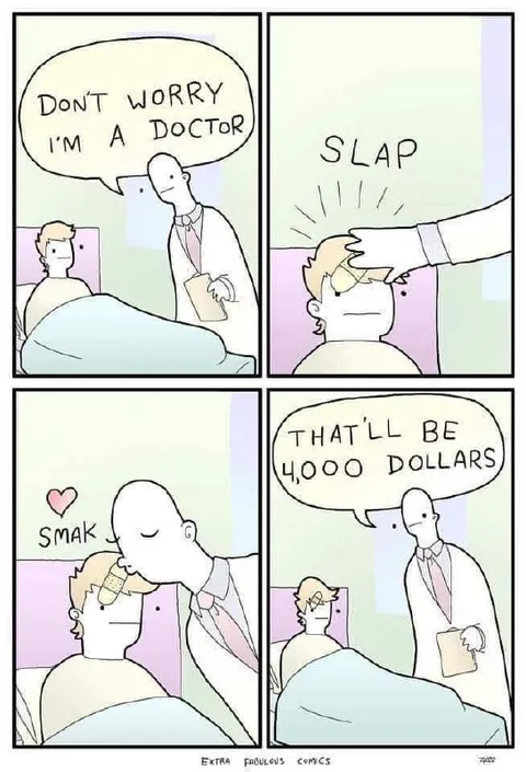 Doctor Charges for a Kiss