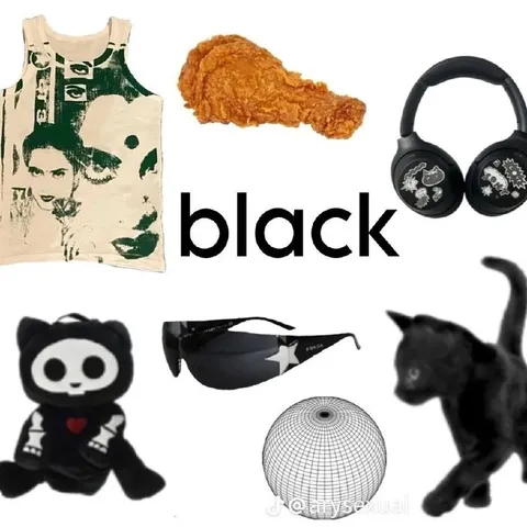 Black Aesthetic Collage