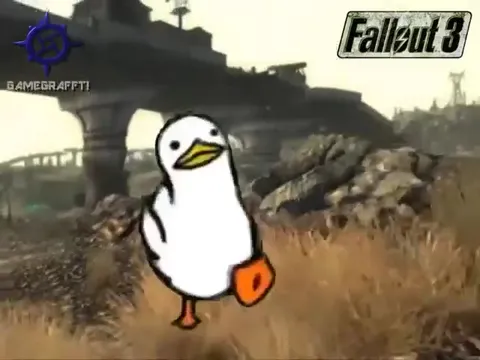 Утка путешествует по Fallout