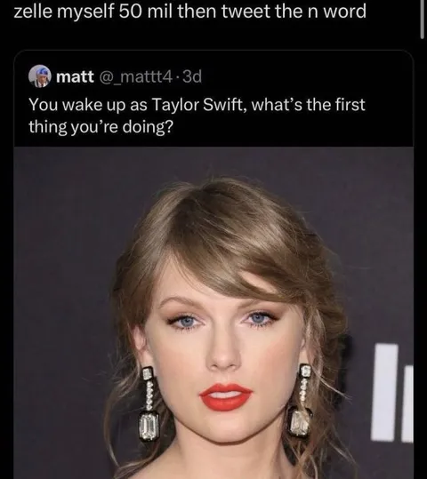 Taylor Swift Tweets the N-Word