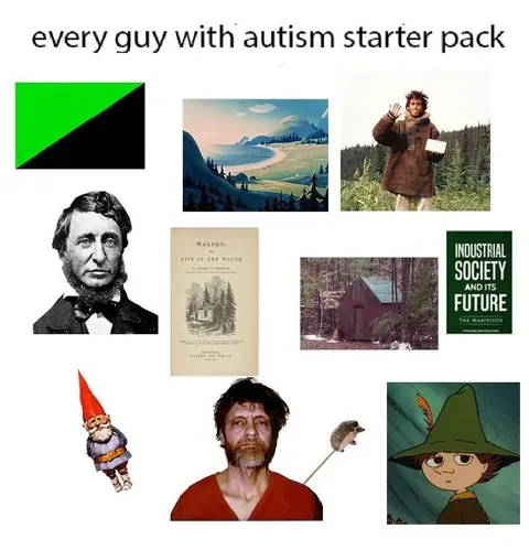 Autistic Guy Starter Pack