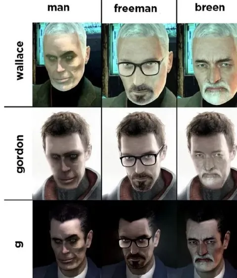 Half-Life Character Name Mashup