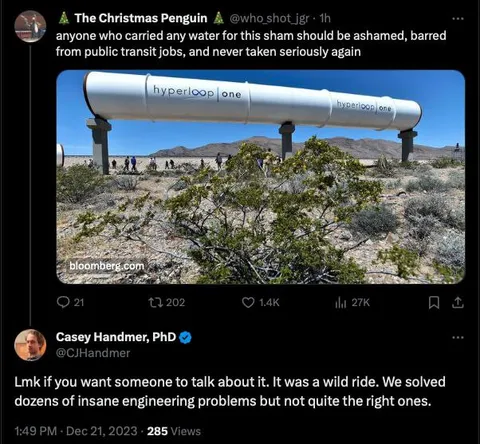 Hyperloop Solved the Wrong Problems