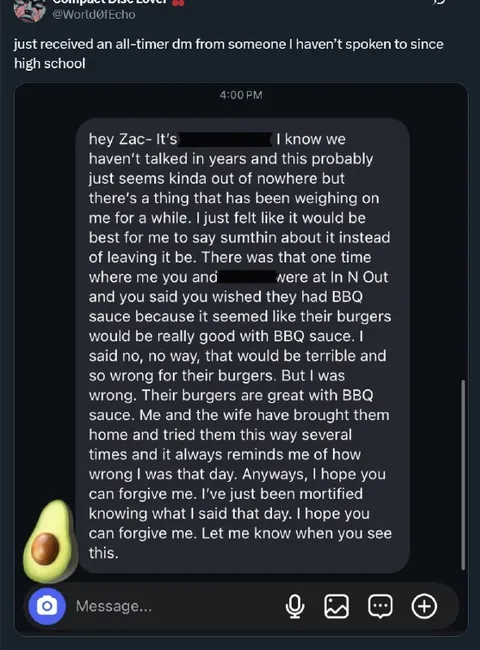 The BBQ Sauce Apology