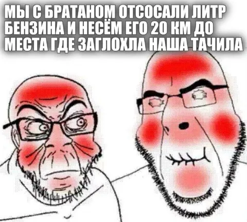 Отсосали литр бензина