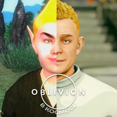 Oblivion в космосе