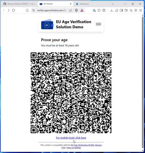 Bypassing EU Age Verification