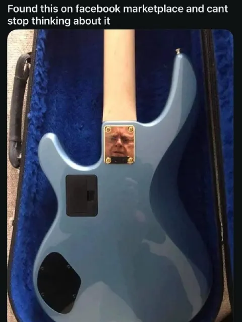 Facebook Marketplace Guitar Face