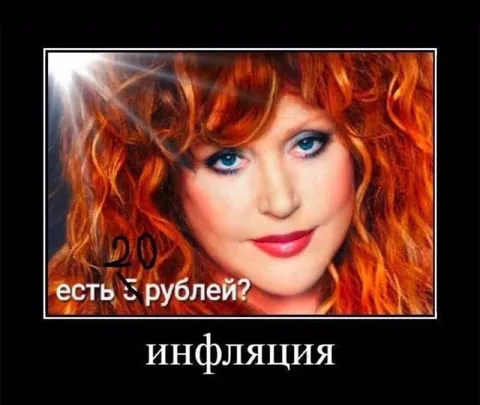 Алла Пугачёва и инфляция