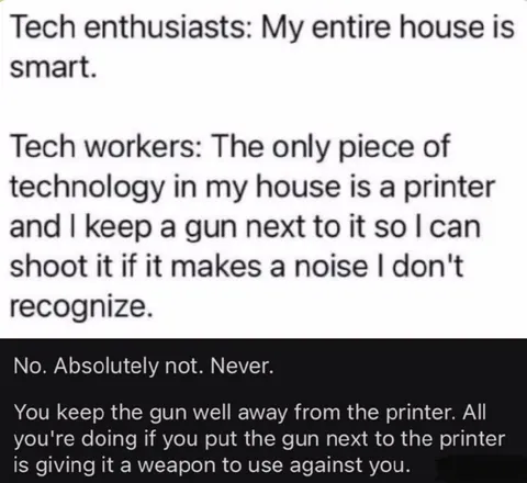 Printer Weapon Against You