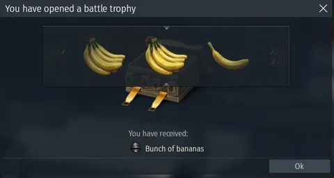 Bunch of Bananas Battle Trophy
