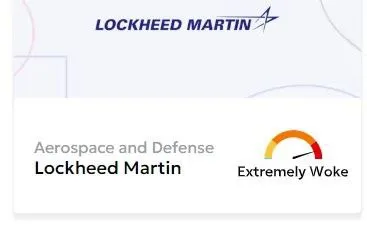Lockheed Martin Extremely Woke