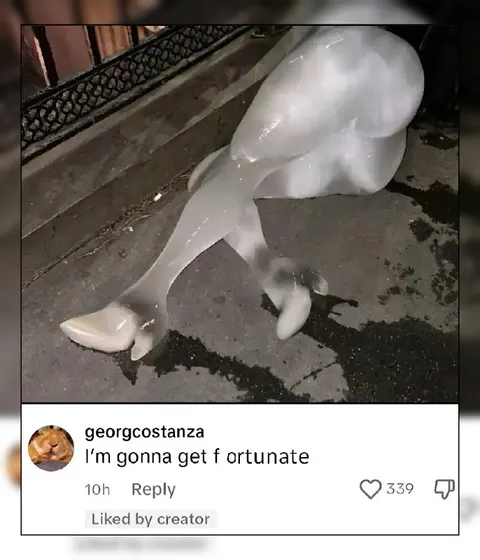 Melted Ice Gets Fortunate