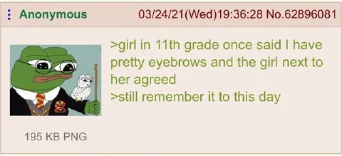 Pretty Eyebrows Compliment