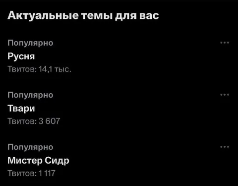 Актуальные темы для вас