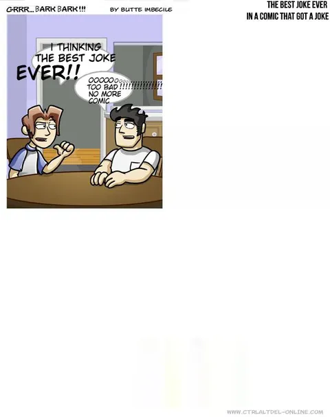 The Best Joke Ever