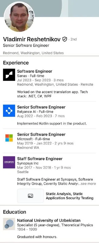 Theoretical Physics to Software Engineer