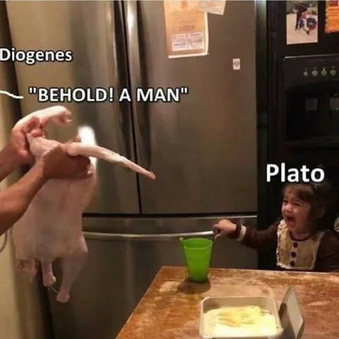 Diogenes Presents a Man