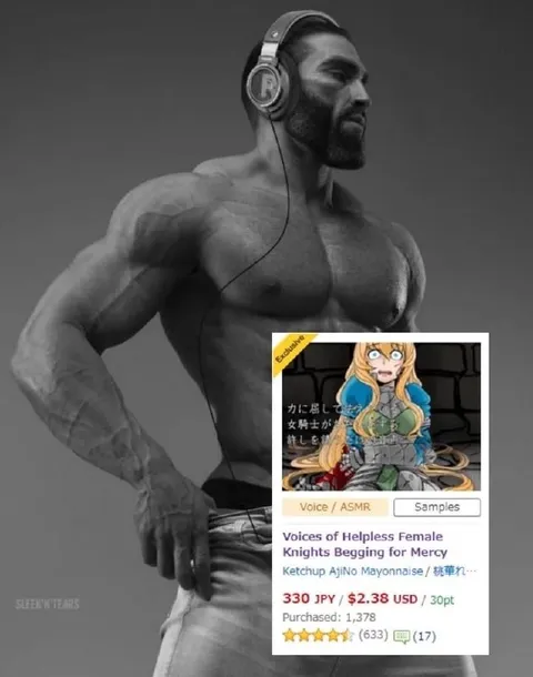 Strong Man Buys Helpless Knight ASMR