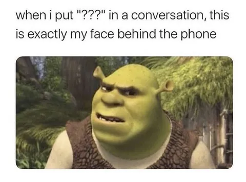 Shrek Reacts to Question Marks