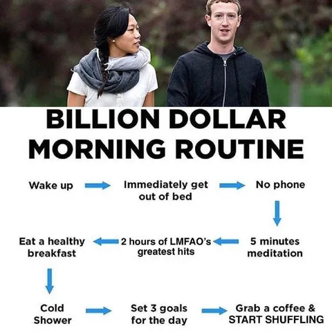Billion Dollar Morning Routine