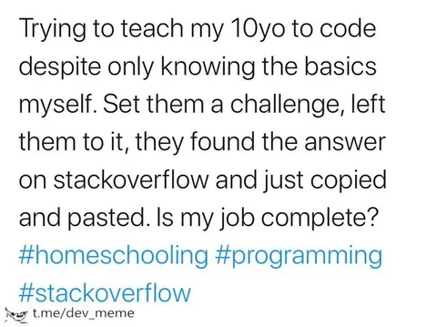 Teaching a Child to Code