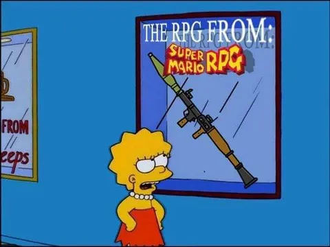 Lisa Simpson RPG Poster Parody