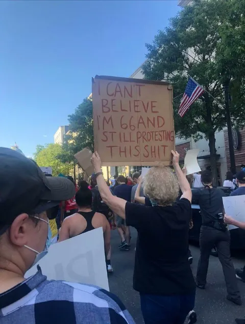 66 and Still Protesting