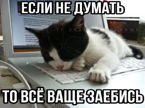 Если не думать, то всё заебись
