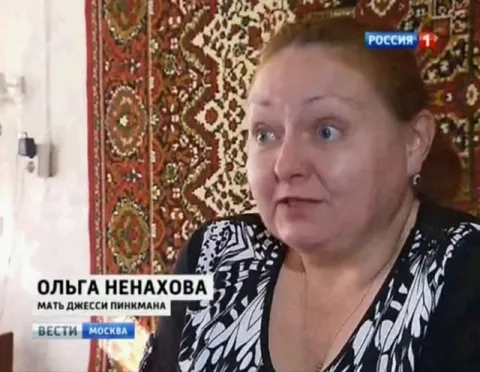 Мать Джесси Пинкмана на телевидении