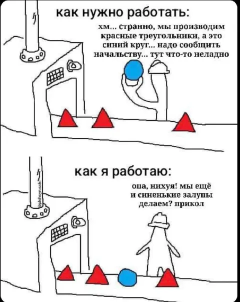 Как я работаю на производстве
