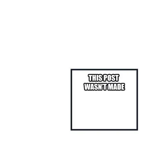 This Post Wasn't Made