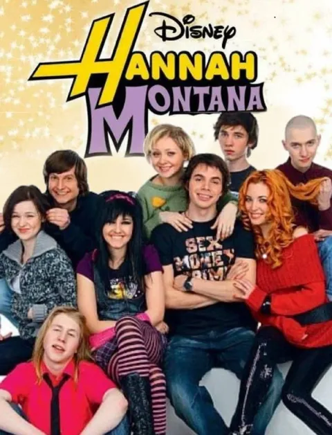 Hannah Montana Cast Group Photo