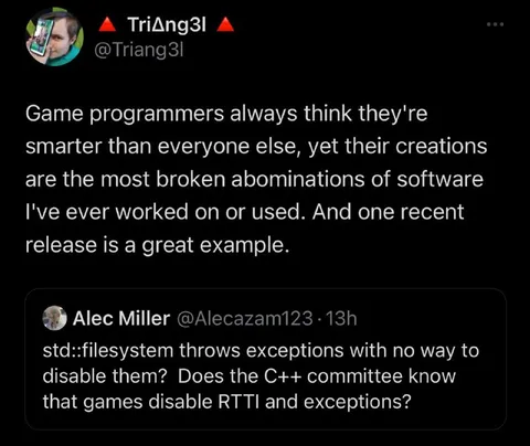 Game Programmers Hate Their Creations