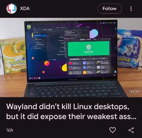 Wayland Exposes Linux Weaknesses